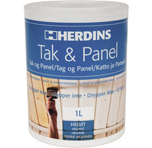 Herdins Tak & Panel färg, 1 liter burk