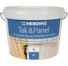 Herdins Tak och Panel trälasyr i hink, 3 liter