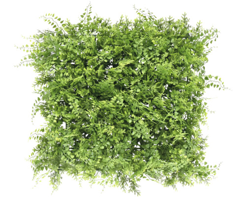 Matta av konstgjorda växter med olika gröna blad