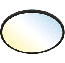 Oval taklampa med stjärnhimmeldesign