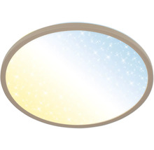 Oval taklampa med stjärnmönster