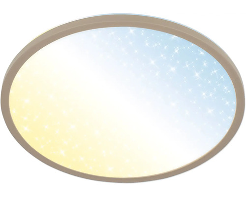 Oval taklampa med stjärnmönster