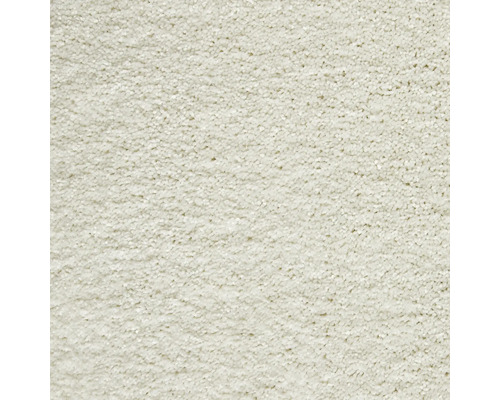 Heltäckningsmatta Shaggy Proteus Econyl® FB03 vit 400cm bred (metervara) Närbild av en matta