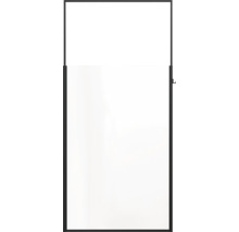 Tom, rektangulär projektorduk med svart ram