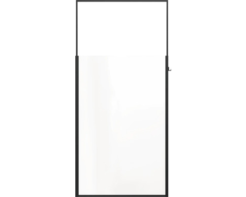 Tom, rektangulär projektorduk med svart ram