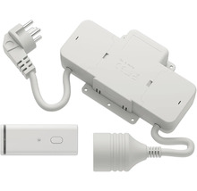 Smart trådlöst uttag med strömbrytare, kontakt och uttag