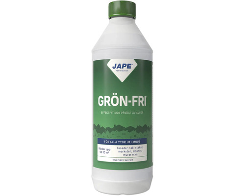 Jape Grön-Fri algborttagare för utomhusbruk