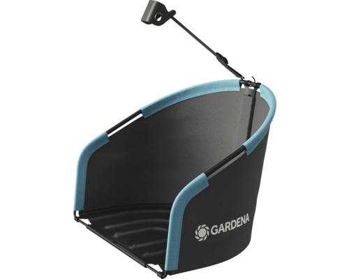 Gardena lövuppsamlare med upphängning