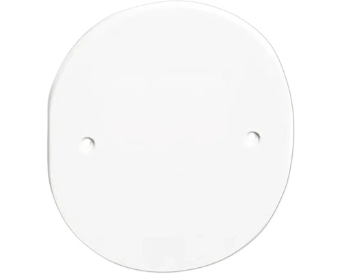 Doslock ELKO för 1,5 dosa vit 90x110mm Täcklock för apparatdosa