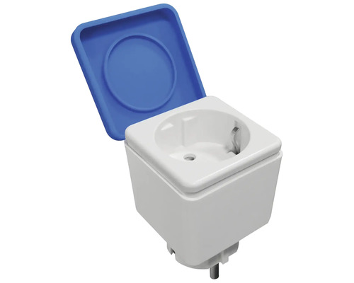 Vattentätt uttag med lock