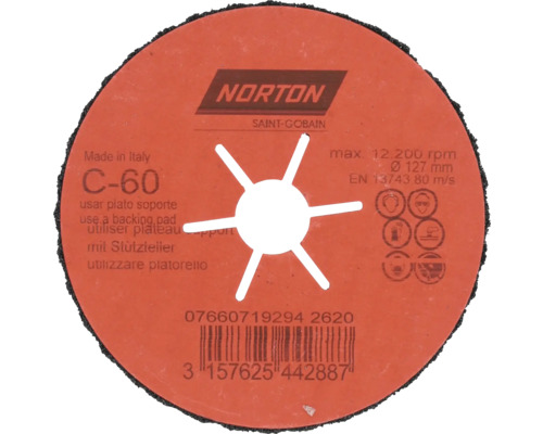 Norton slipskiva C-60, diameter 127 mm