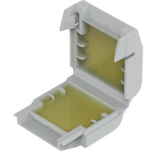 Öppet lock av plast