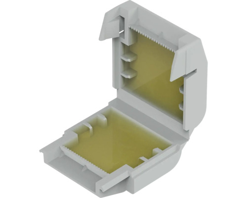 Öppet lock av plast