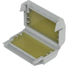 Hörnstycke för takrännor av plast