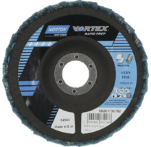 Norton Vortex Rapid Prep sliprondell, mycket fin kornstorlek, diameter 125 mm