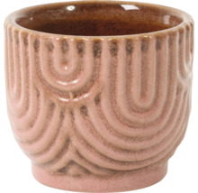 Keramisk blomkruka med mönster