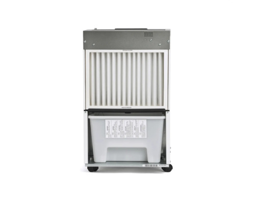 Luftavfuktare med filter och vattenbehållare