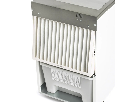 Luftavfuktare med filter och vattenbehållare