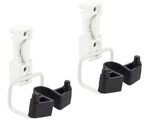 Stor redskapshållare ELFA vit 2-pack Elfa verktygshållare för förvaring av verktyg och redskap