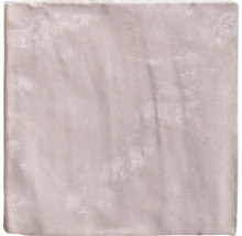 Fyrkantig ljusfärgad kakelplatta