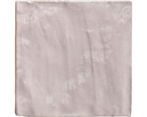 Kakel Riad pink rosa blank 10x10x0,85cm Fyrkantig ljusfärgad kakelplatta