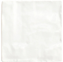 Fyrkantig vit kakelplatta