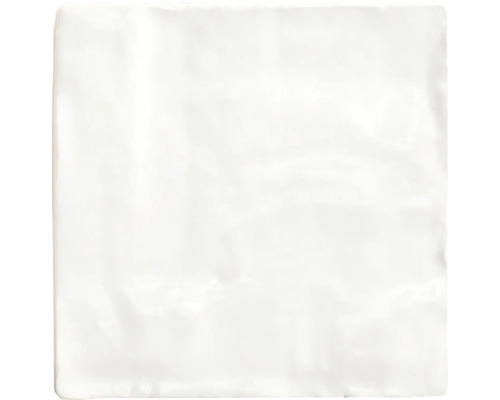 Kakel Riad white vit blank 10x10x0,85cm Fyrkantig vit kakelplatta