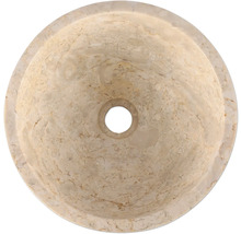 Tvättställ i marmor med rund design