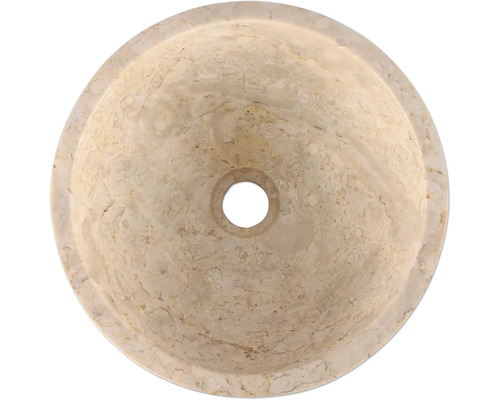 Tvättställ i marmor med rund design