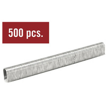 Förpackning med 500 häftklamrar