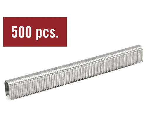 Förpackning med 500 häftklamrar