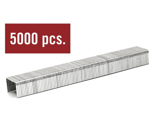 Förpackning med 5000 klammer för häftpistol