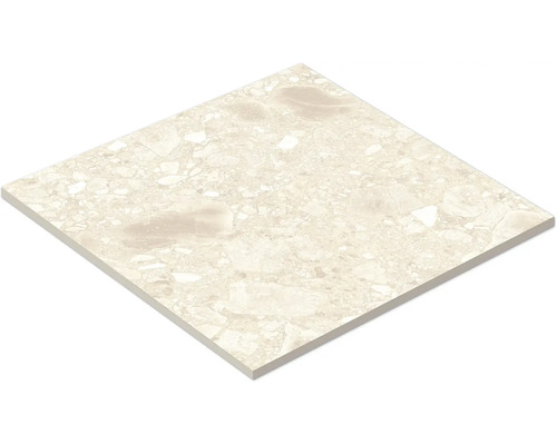 Enkel golvplatta med marmorlook