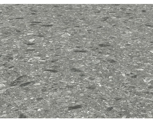 Golvyta med grå klinkerplattor