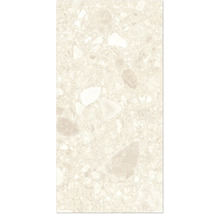 Närbild av en golvplatta med stenmönster