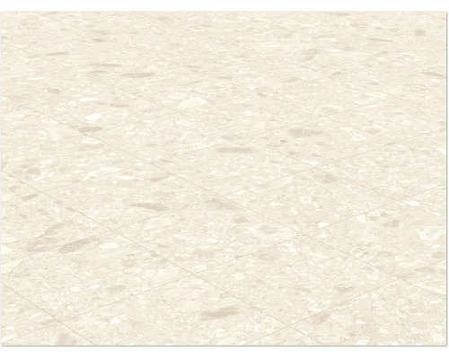 Golv med plattor i terazzostil