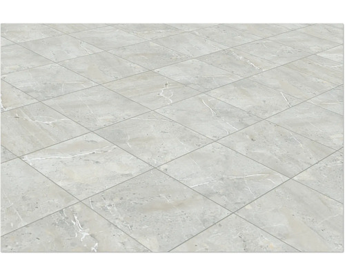 Installation av golvplattor med marmorlook