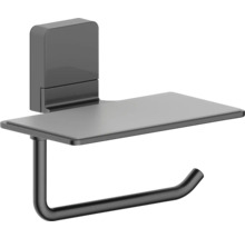 Toalettpappershållare med hylla