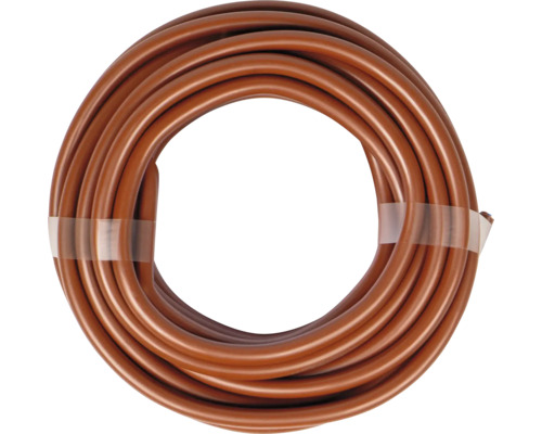 Installationskabel HSB EXLQ 3G1,5mm² röd 10m Brun värmerör i ringform