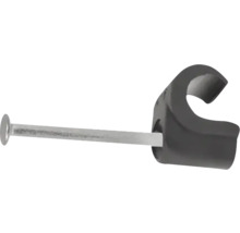 Spikklammer för kabelmontering