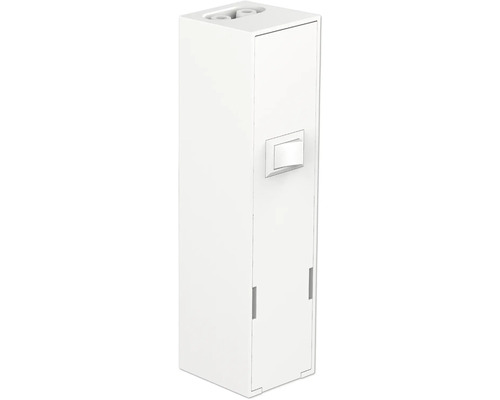 Enkel vit ljusströmbrytare