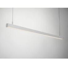 Vit LED-hänglampa för rumsbelysning