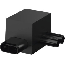 Svart kopplingsstycke