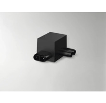 Svart eurokontaktadapter