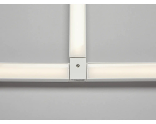 LED-ljusramp arrangemang med T-koppling