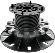 Justerbar fot för trädäcksbrädor