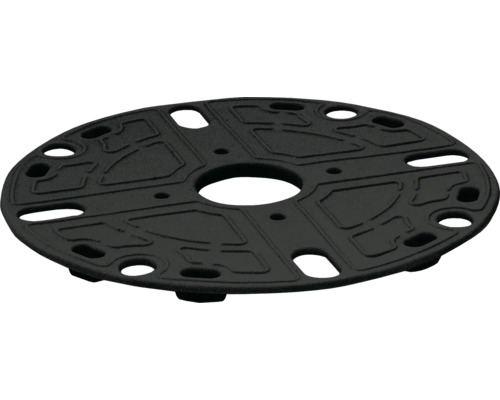 Rund trädkrage i plast med utsparingar