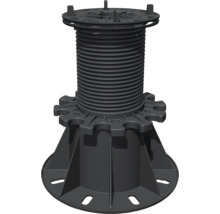 Justerbar fot för terrassplattor av plast