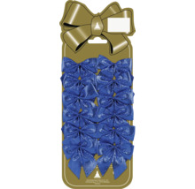 Dekorativa rosetter i set med glittrande effekt