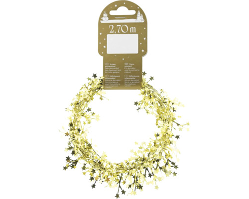 Stjärngirlang, 2,70 meter, dekoration